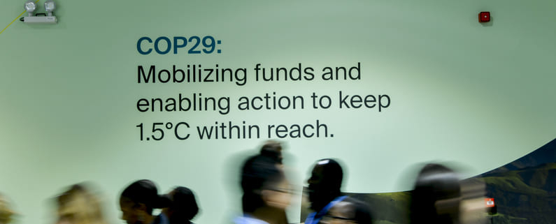 COP 29 en Bakú. European Union, 2024 (EC- Audiovisual Service)